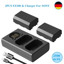 2x 7,2 V NP-FZ100 batteria +